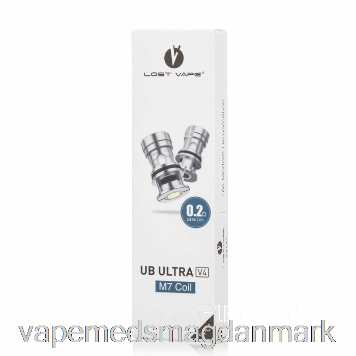 Vape Uden Nikotin Lost Vape Ultra Boost Erstatningsspoler [v4] 0.2ohm M7 Spoler